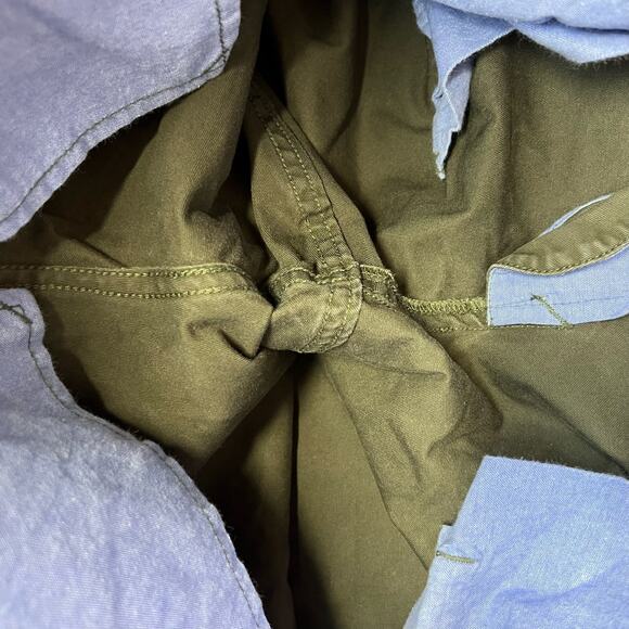 Tailor Vintage Pants Men's 36x32 Olive Green Straight Fit Chino Preppy Normcore - Picture 14 of 15